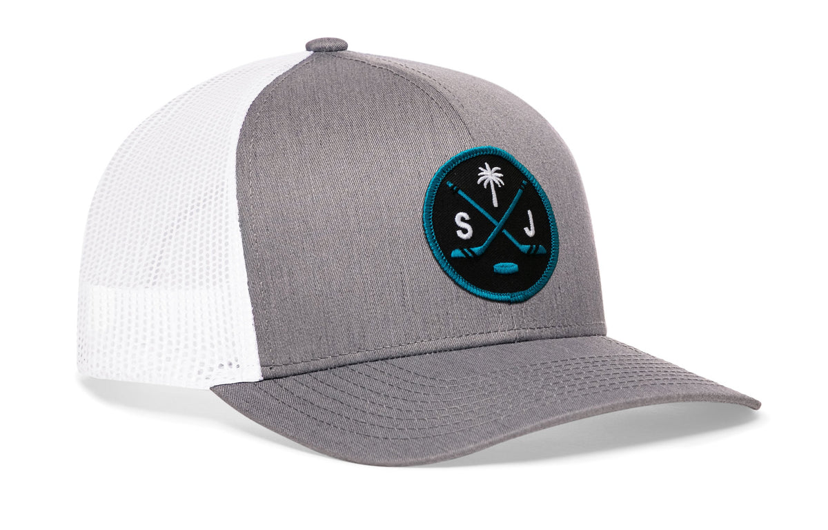 San Jose Hockey Trucker Hat  |  SJ X Snapback