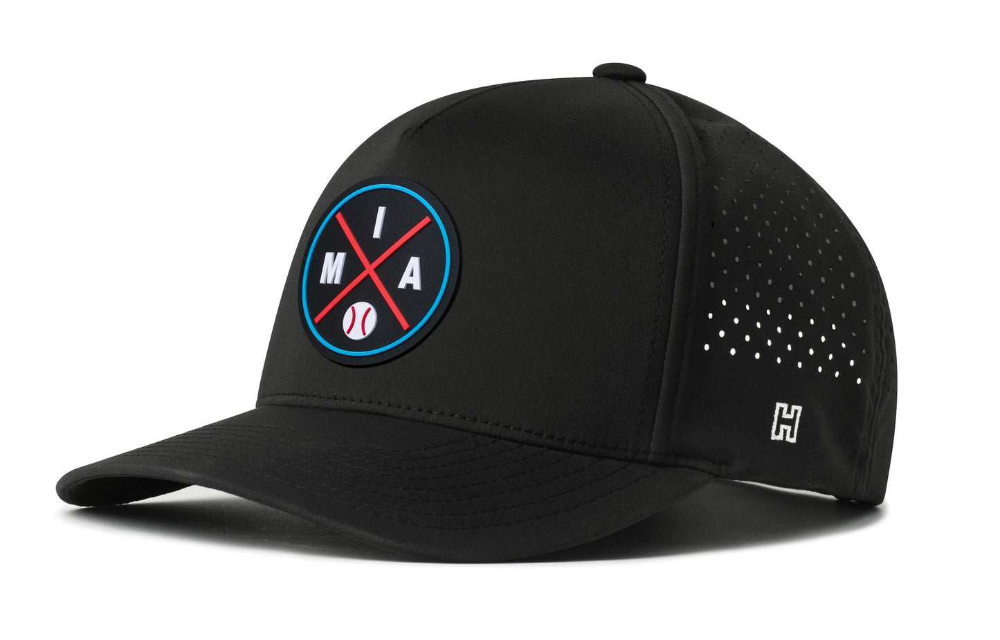 Miami Baseball Performance 5-Panel Hat  |  MIA X Flexfit® Snapback