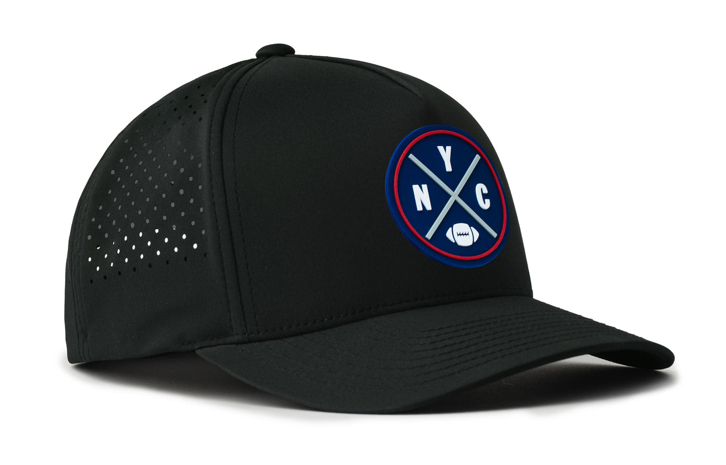 New York Football Performance 5-Panel Hat  |  Blue NYC X Flexfit® Snapback