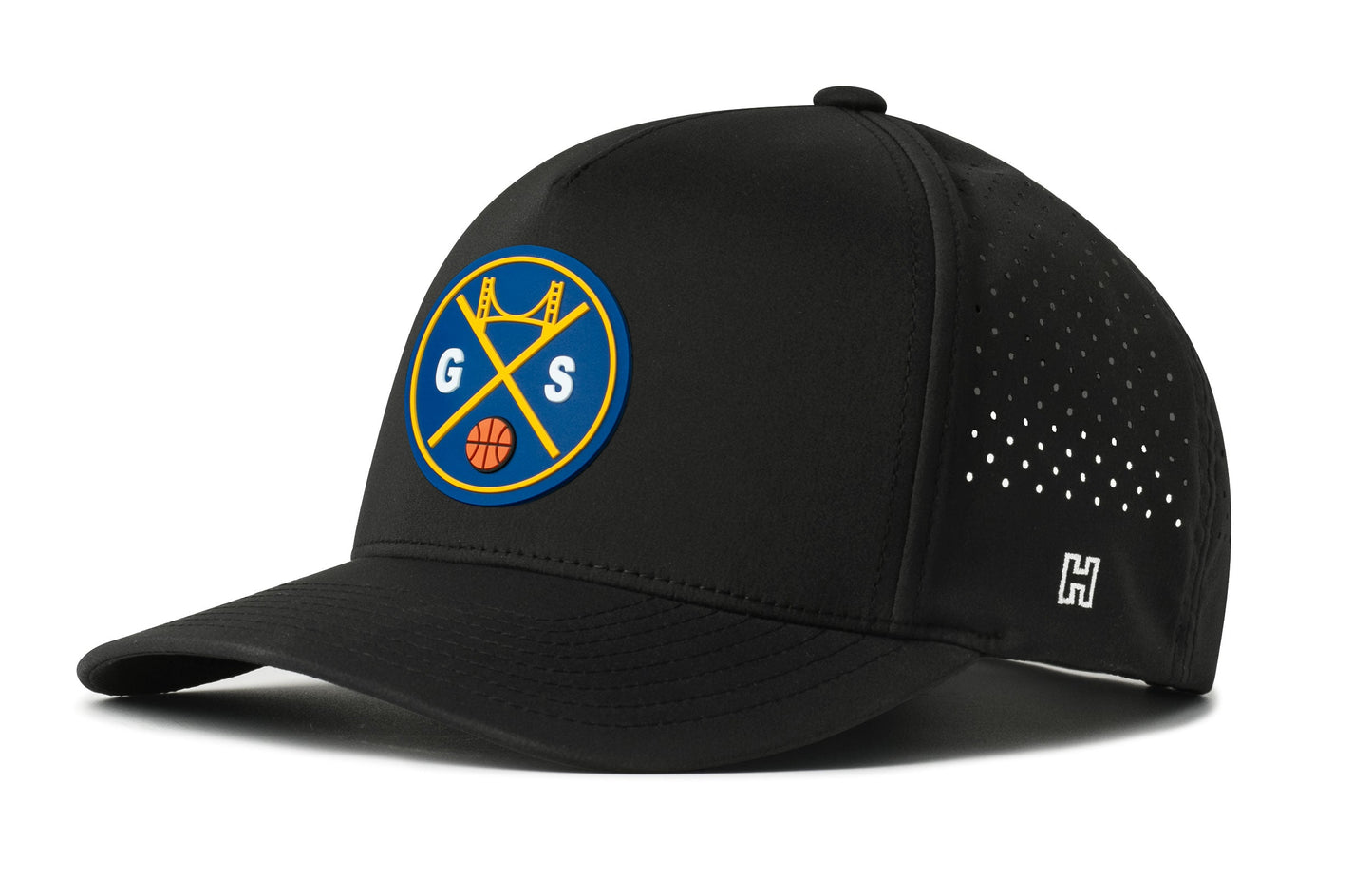 San Francisco Basketball Performance 5-Panel Hat  |  GS X Flexfit® Snapback