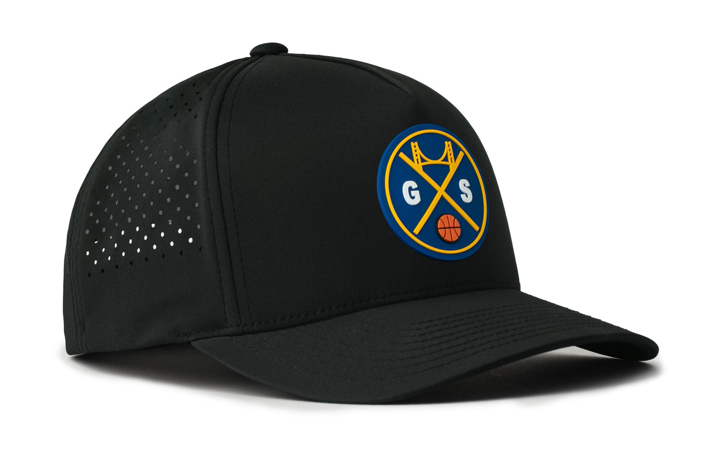 San Francisco Basketball Performance 5-Panel Hat  |  GS X Flexfit® Snapback