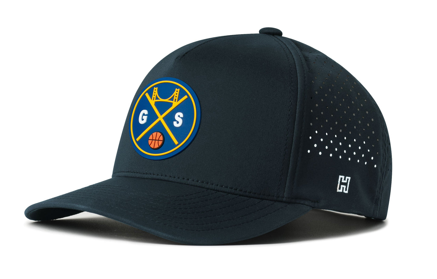 San Francisco Basketball Performance 5-Panel Hat  |  GS X Flexfit® Snapback