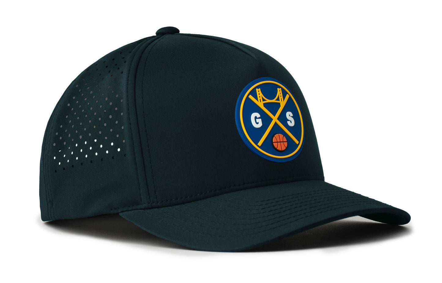 San Francisco Basketball Performance 5-Panel Hat  |  GS X Flexfit® Snapback
