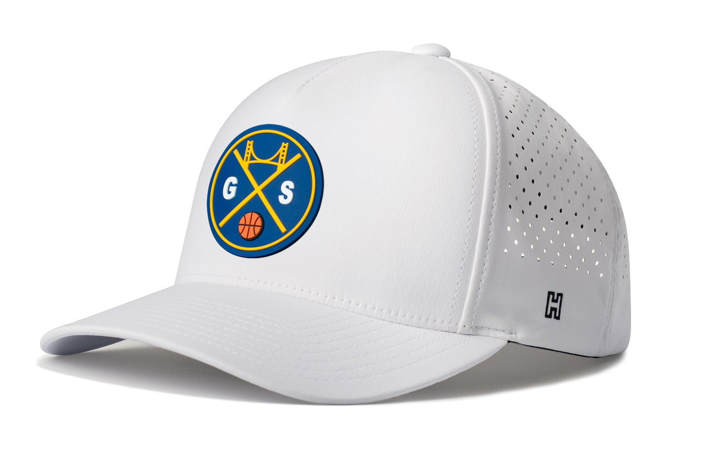 San Francisco Basketball Performance 5-Panel Hat  |  GS X Flexfit® Snapback