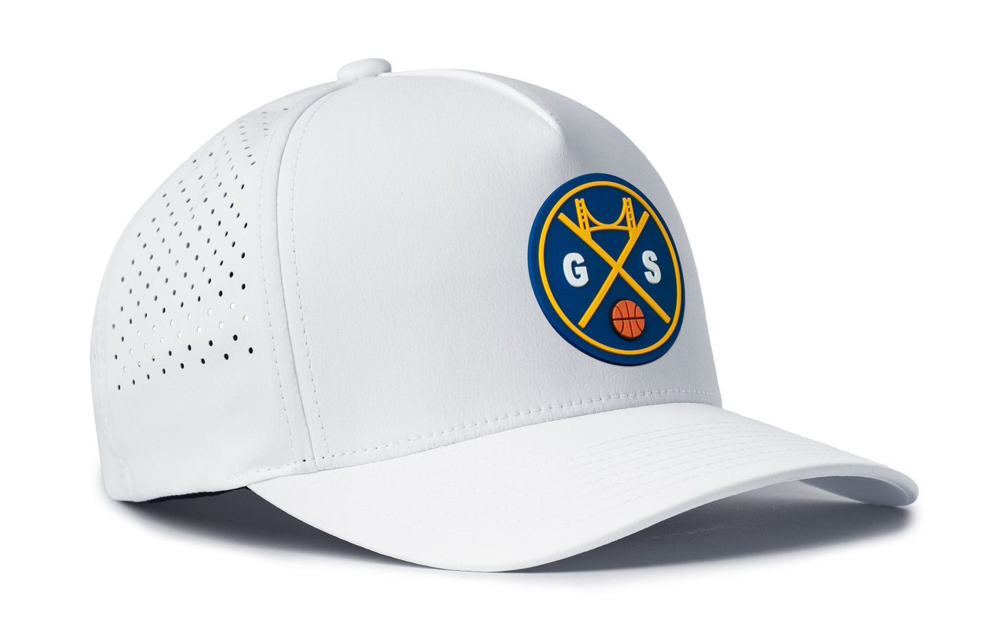 San Francisco Basketball Performance 5-Panel Hat  |  GS X Flexfit® Snapback