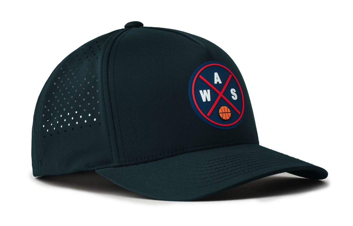 Washington DC Basketball Performance 5-Panel Hat  |  WAS X Flexfit Snapback