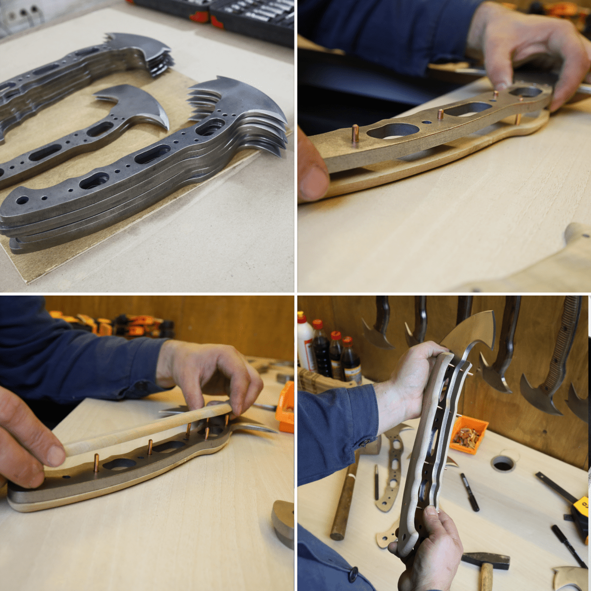 Hand forged tomahawk "Nanook"