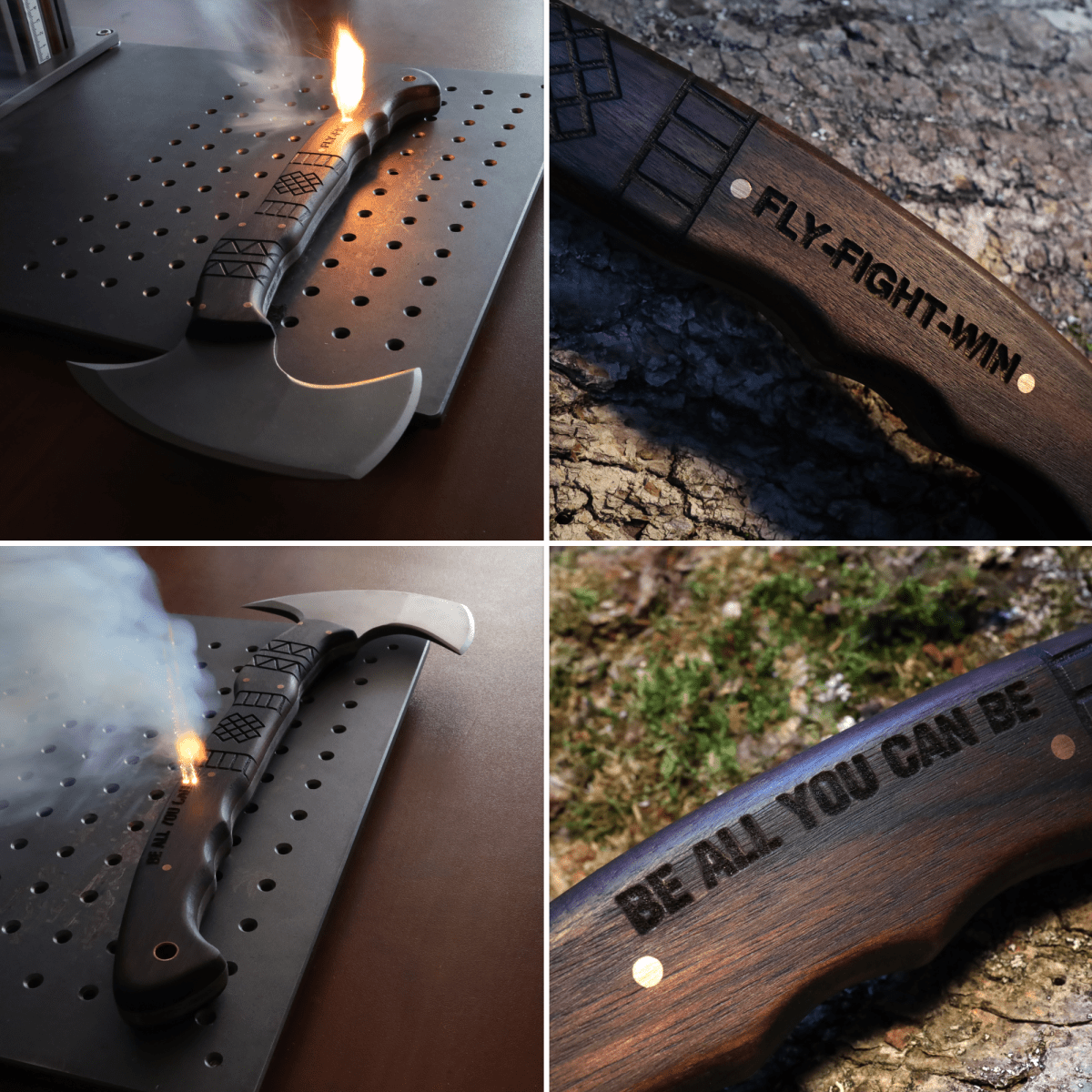 Hand forged tomahawk "Nanook"