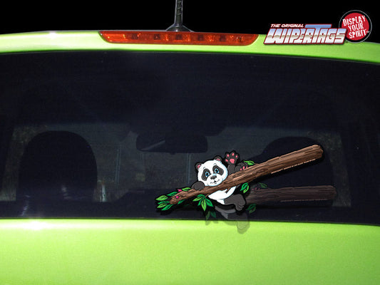 Panda Bear Hanging WiperTags