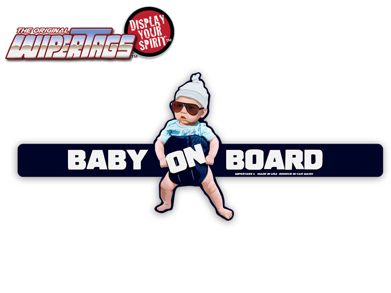 Hungover Baby on Board WiperTags