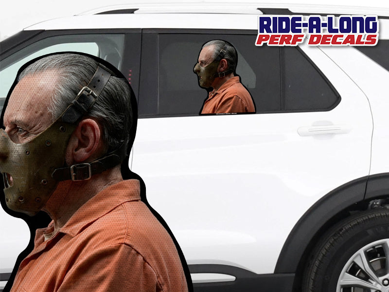 *NEW* Hannibal *RIDE A LONG* Perforated Decal