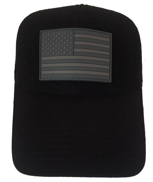 American Flag Dark Morale Patch (PVC)