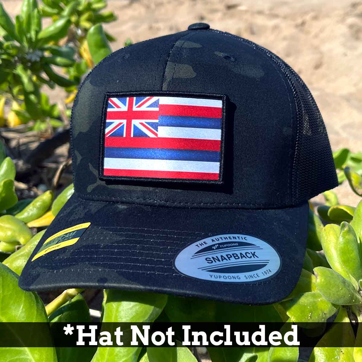 Hawaii State Flag - Color - Removable Patch