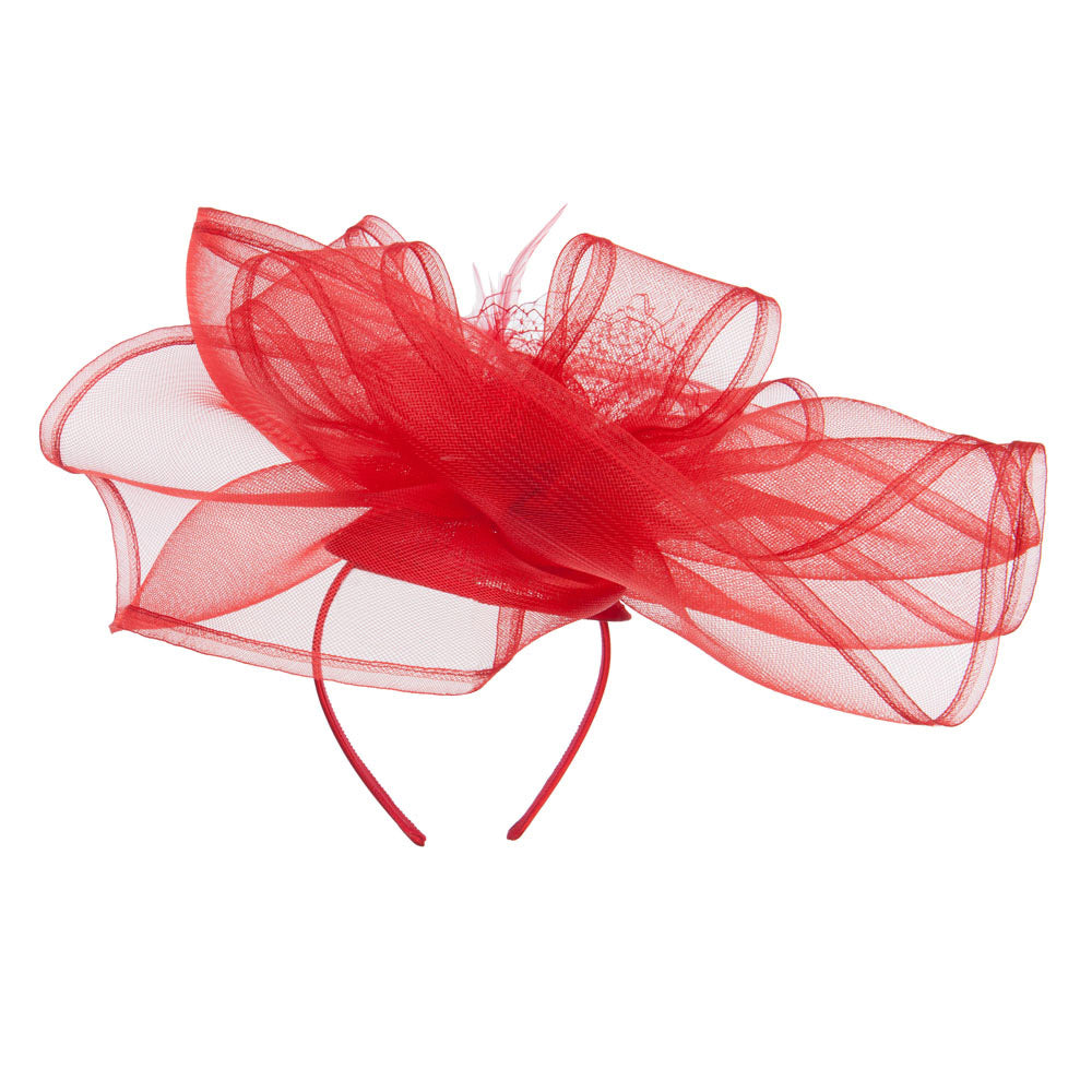 Horsehair Flower Headband Fascinator