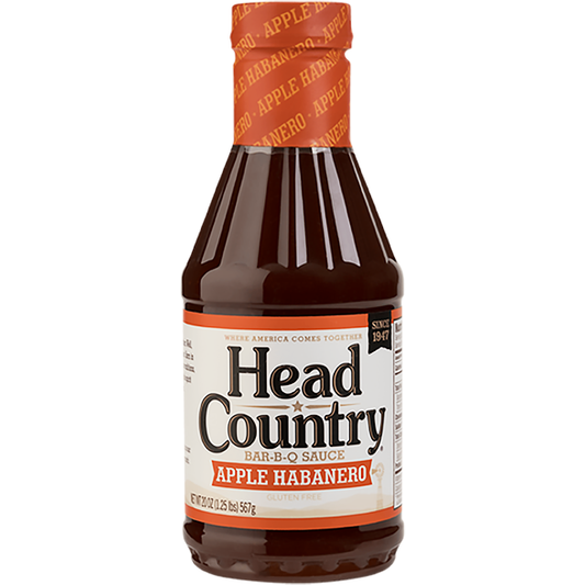 Head Country Apple Habanero Barbecue Sauce  20 oz.