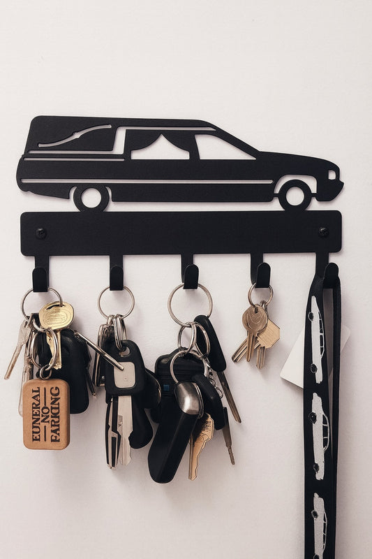 Hearse Funeral Vehicle Key Hanger