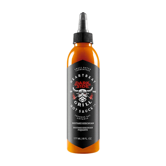 Heartbeat Hot Sauce Dark Side Of The Grill Shitake Szechuan 6 oz. Best by 3/2025