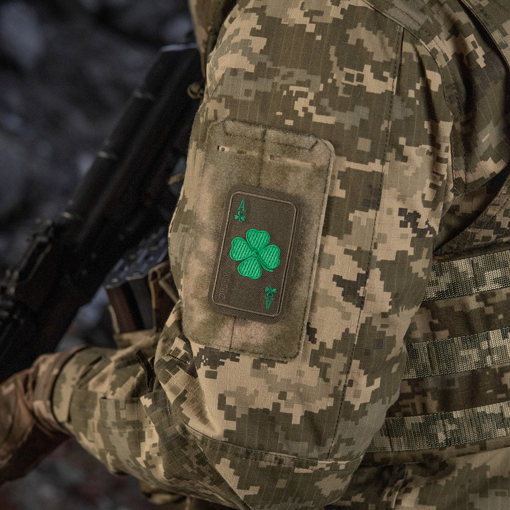 M-Tac Embroidered Patch Lucky Card