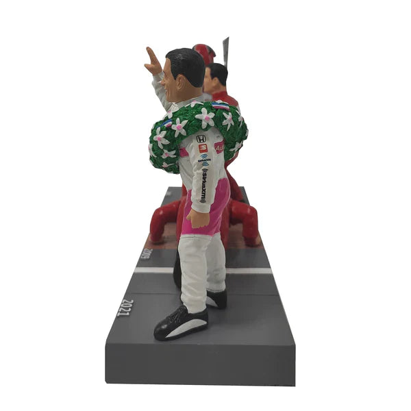 Helio Castroneves 4-Figure Set