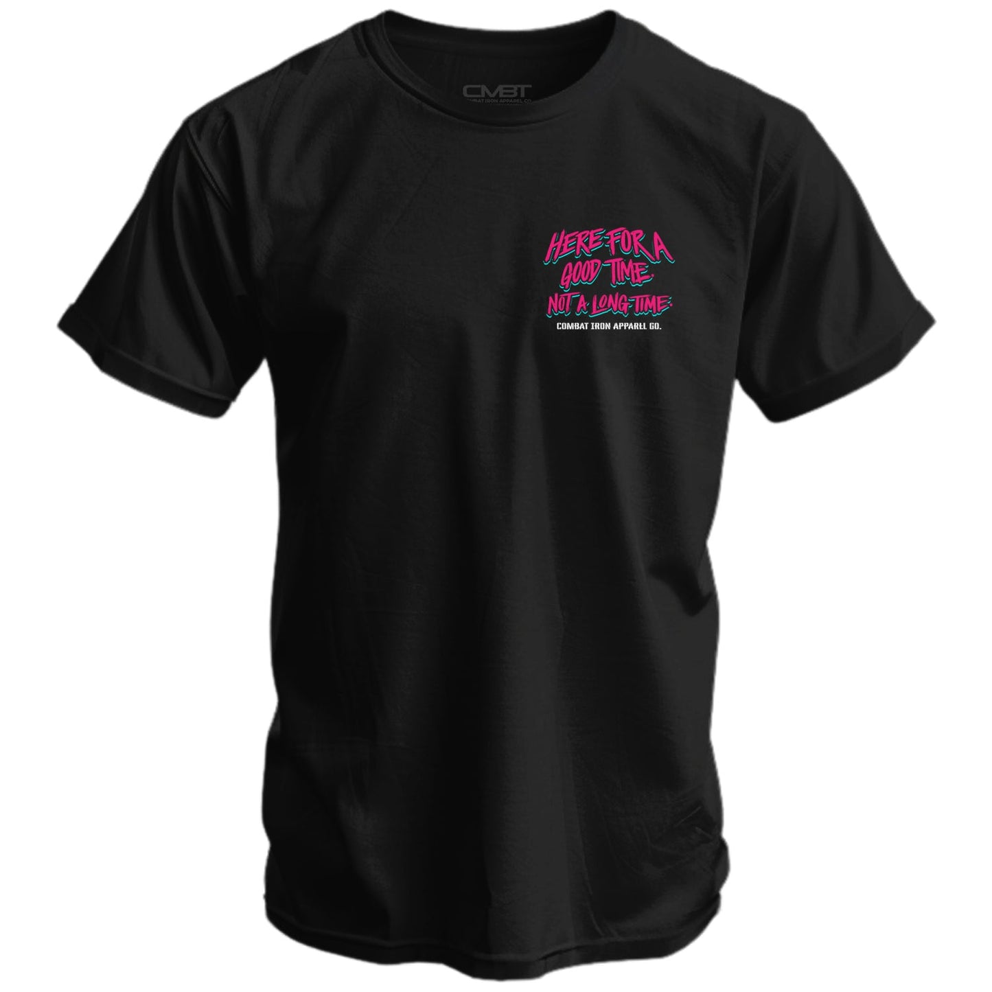 Here For A Good Time. Not A Long Time. Retro Summer Edition Men's T-Shirt