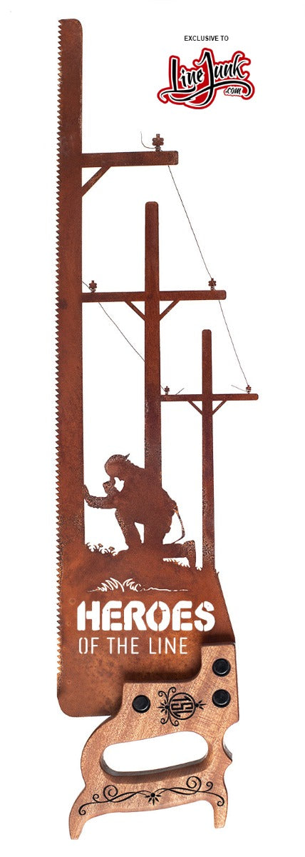 Lineman Saw Blade Heroes of the Line