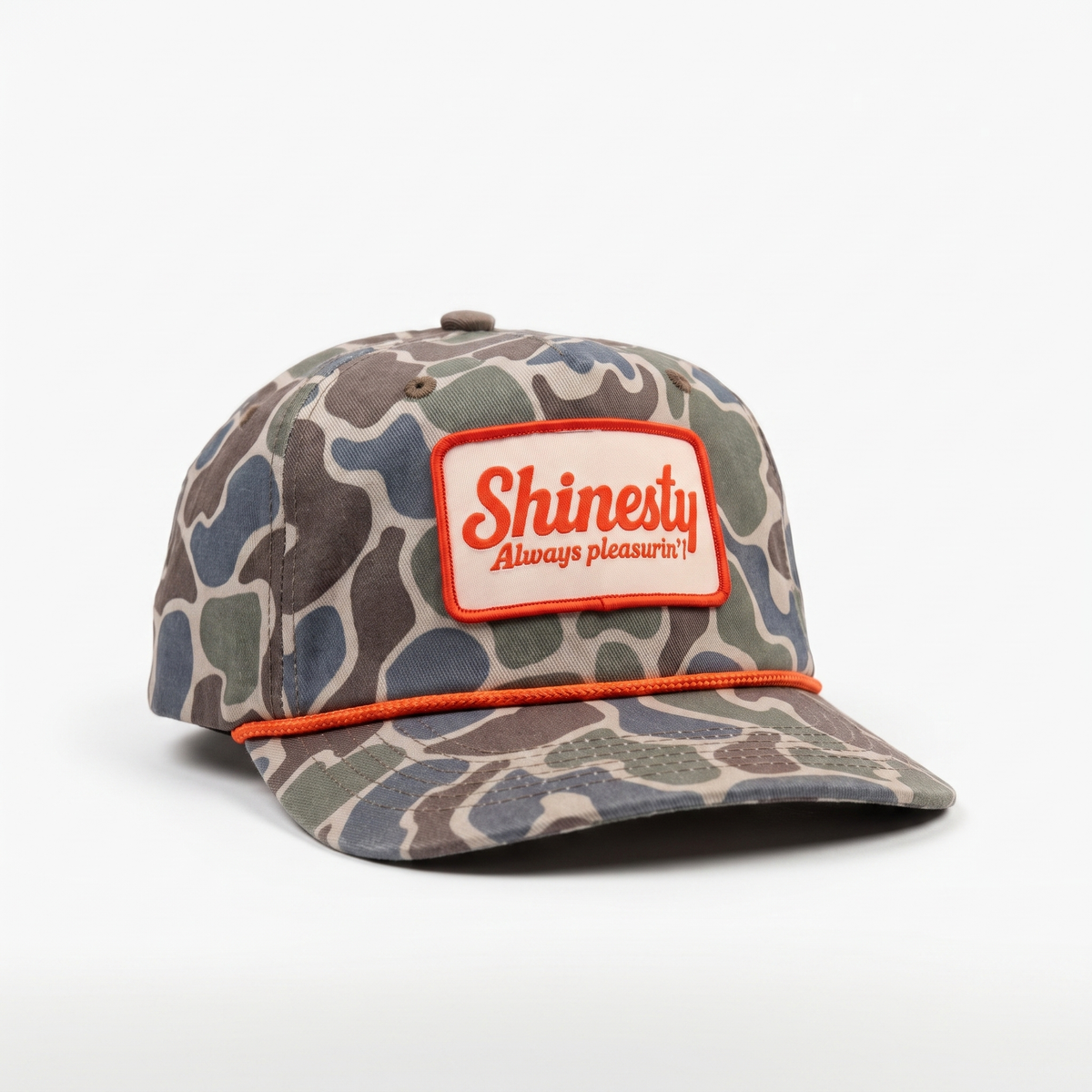 The Always Pleasurin' - Camo | Shinesty Camo 5 Panel Canvas Hat