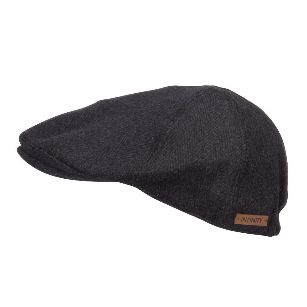 Men's Herringbone Wool Ivy Cap