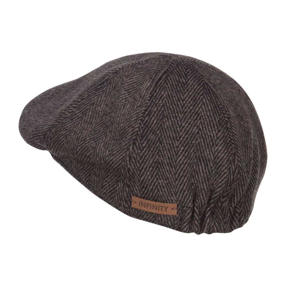 Men's Herringbone Wool Ivy Cap