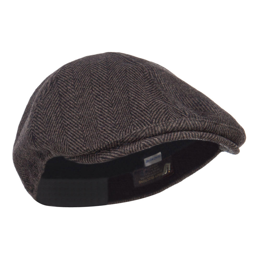 Men's Herringbone Wool Ivy Cap