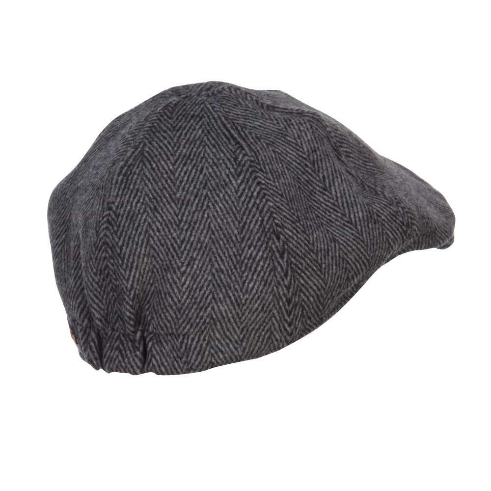 Men's Herringbone Wool Ivy Cap