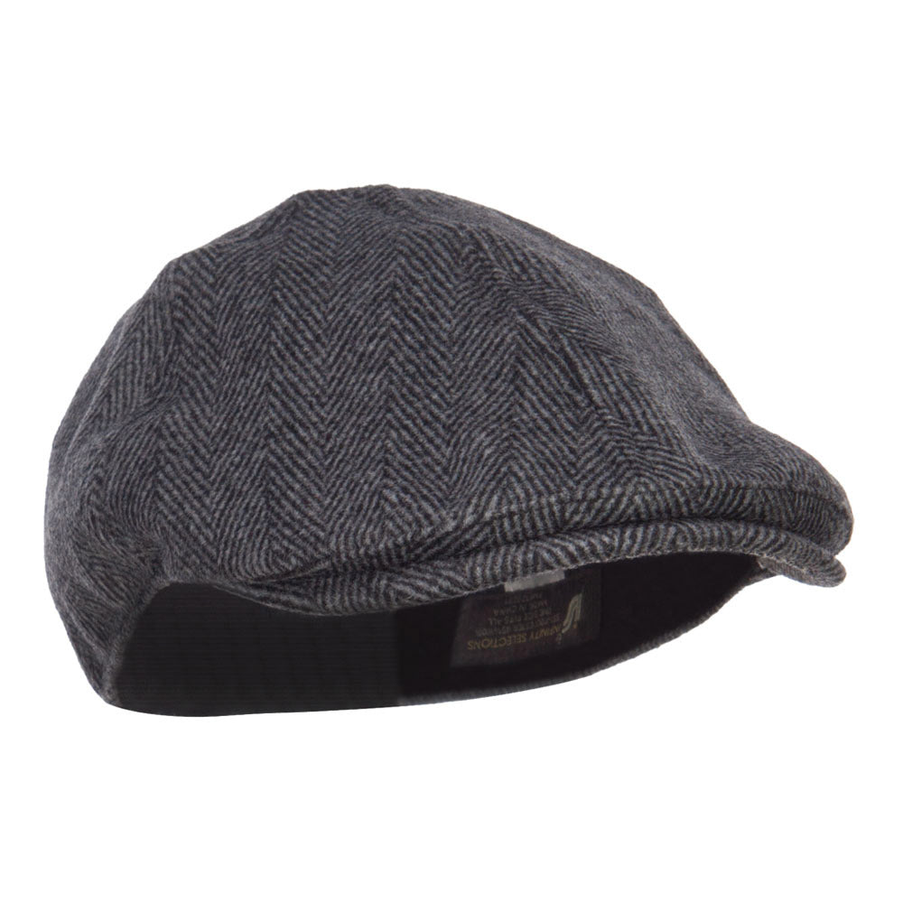 Men's Herringbone Wool Ivy Cap