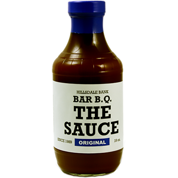 Hillsdale Bank Bar-B-Q The Sauce Original