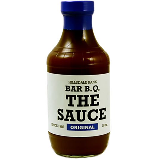 Hillsdale Bank Bar-B-Q The Sauce Original