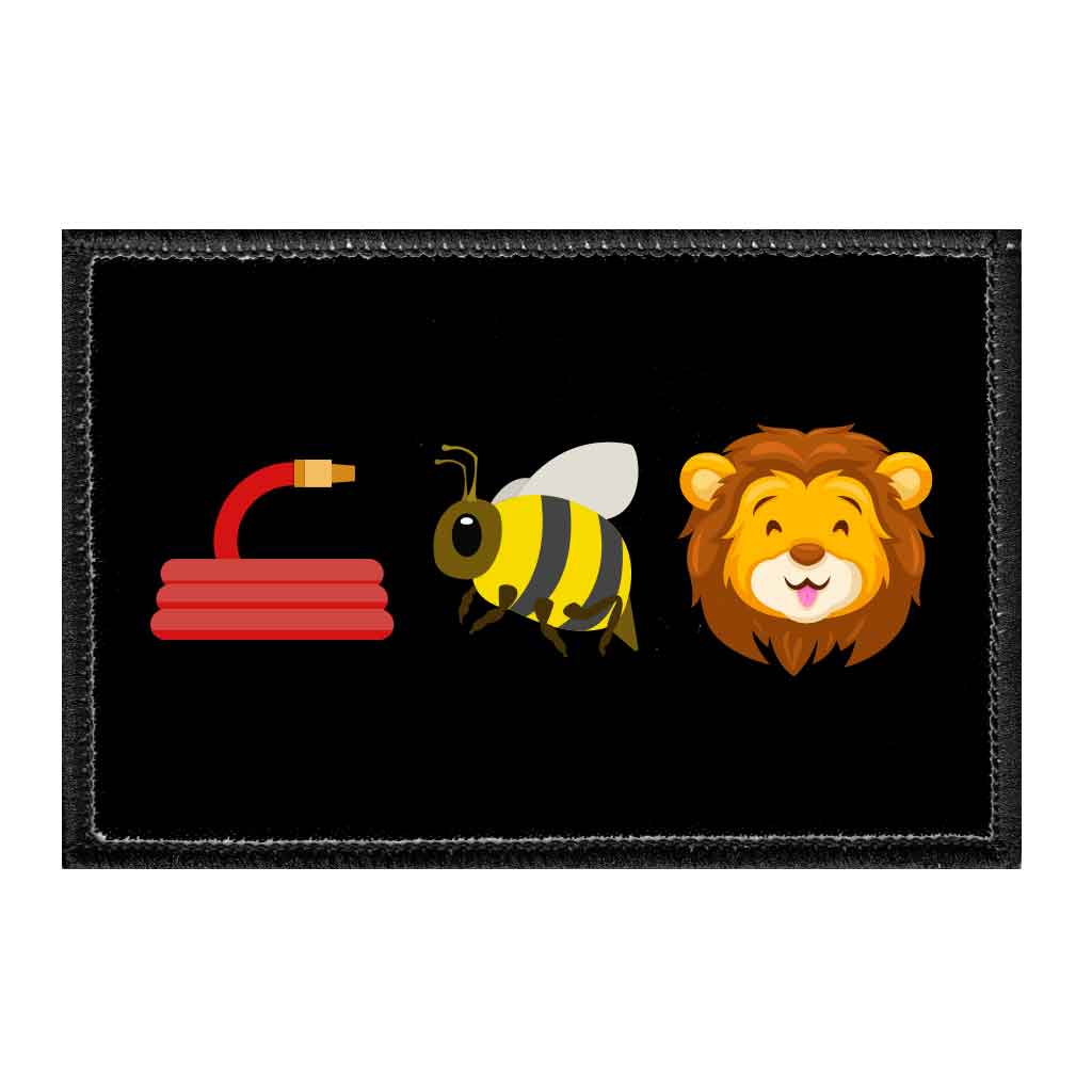 Hoe's Bee Lion  - Removable Patch