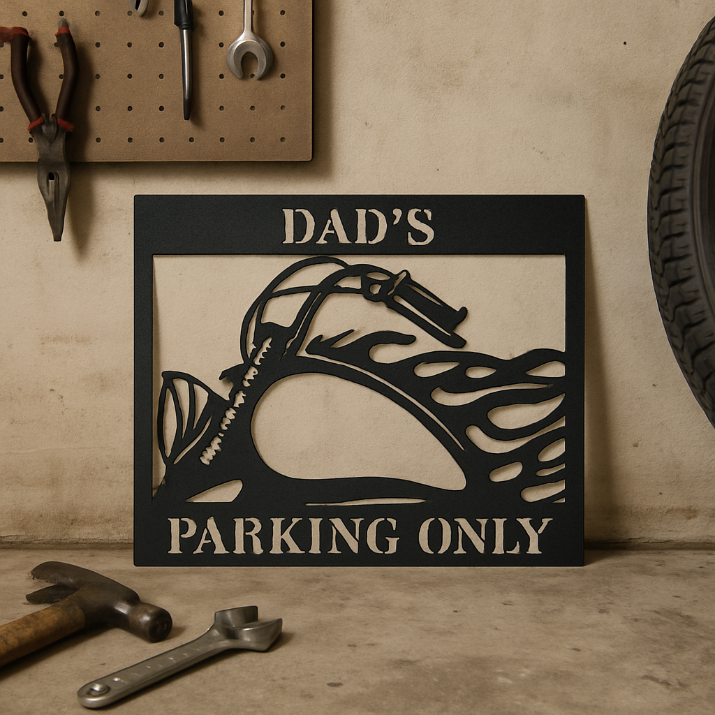 Hog Parking Personalized Gifts - Custom Metal Sign