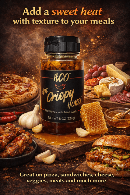 HCO Hot Crispy Honey with Fried Garlic