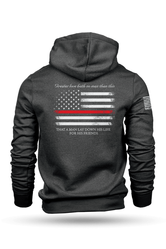 Hoodie - Thin Red Line
