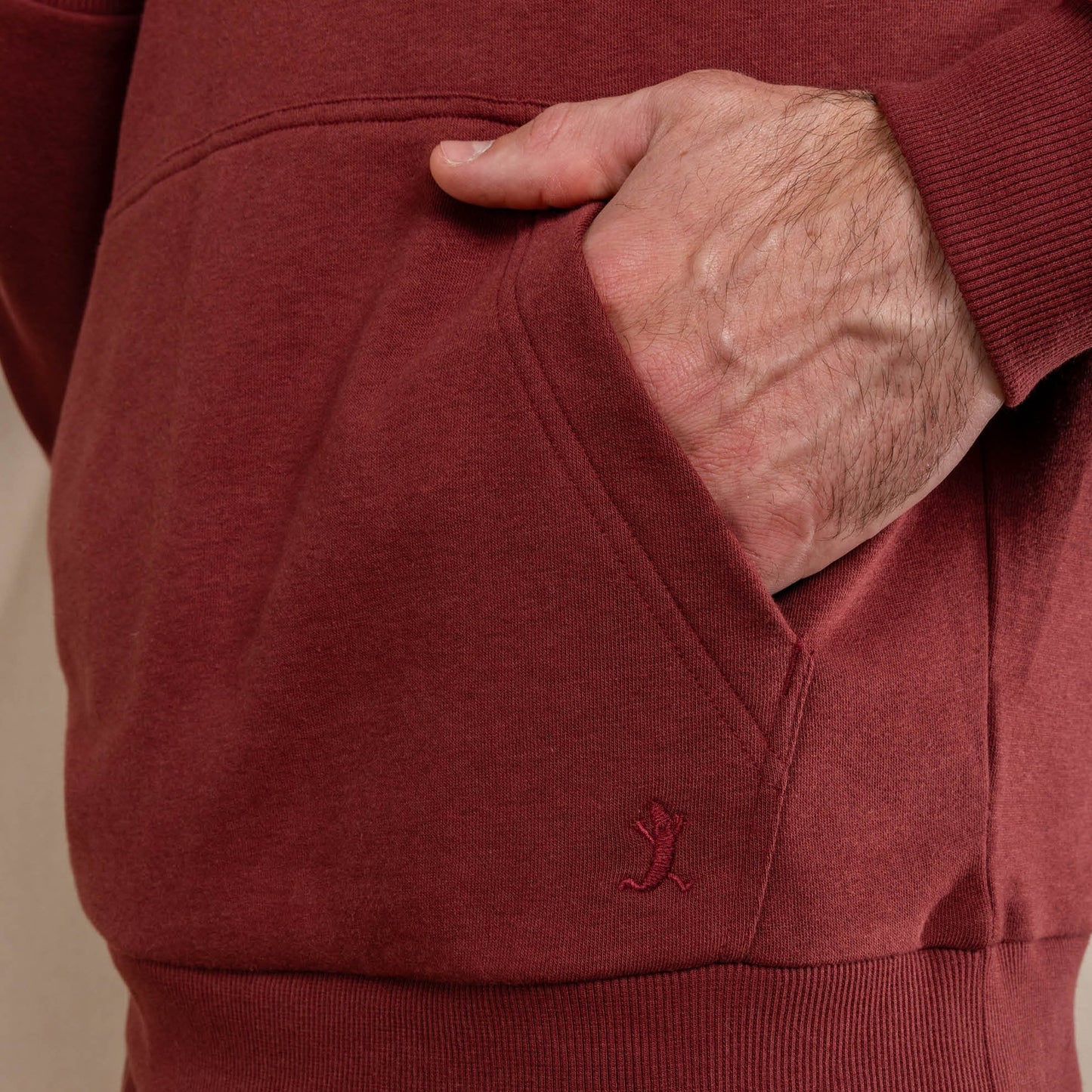 The Maroon Jive | Maroon Goldilocks™ Men’s Lounge Hoodie