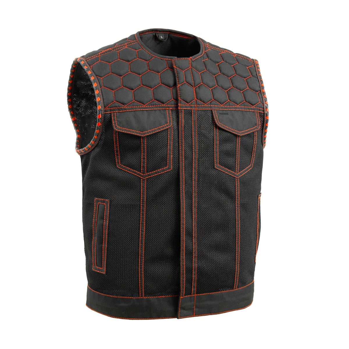 Hornet Moto Mesh Men's Club Style Vest