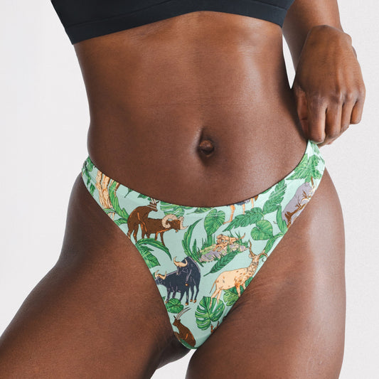 The Hornography | Tropical Animals MicroModal Thong