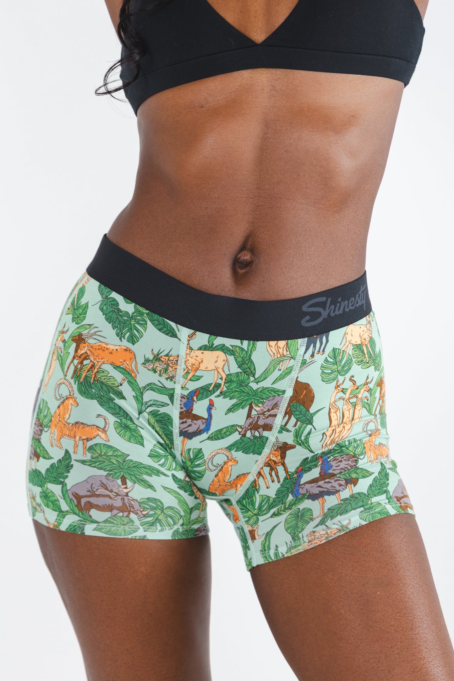 The Hornography | Tropical Animals Women’s Boxers