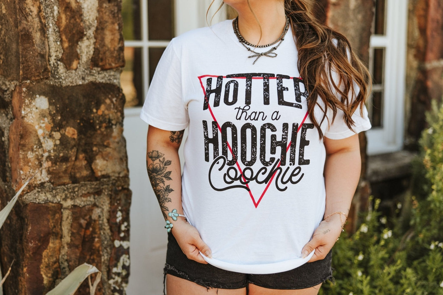 Hotter Than A Hoochie Graphic Tee