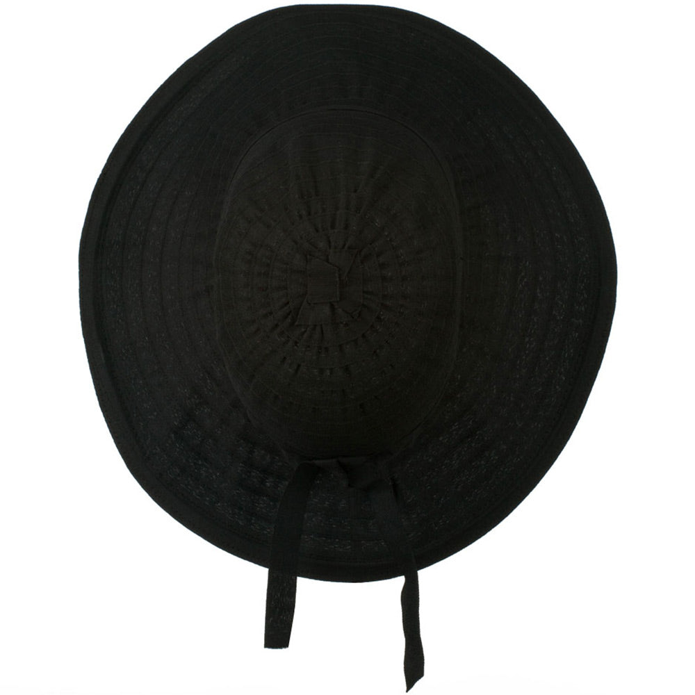 Women's Bucket Shaped Hat with Ribbon