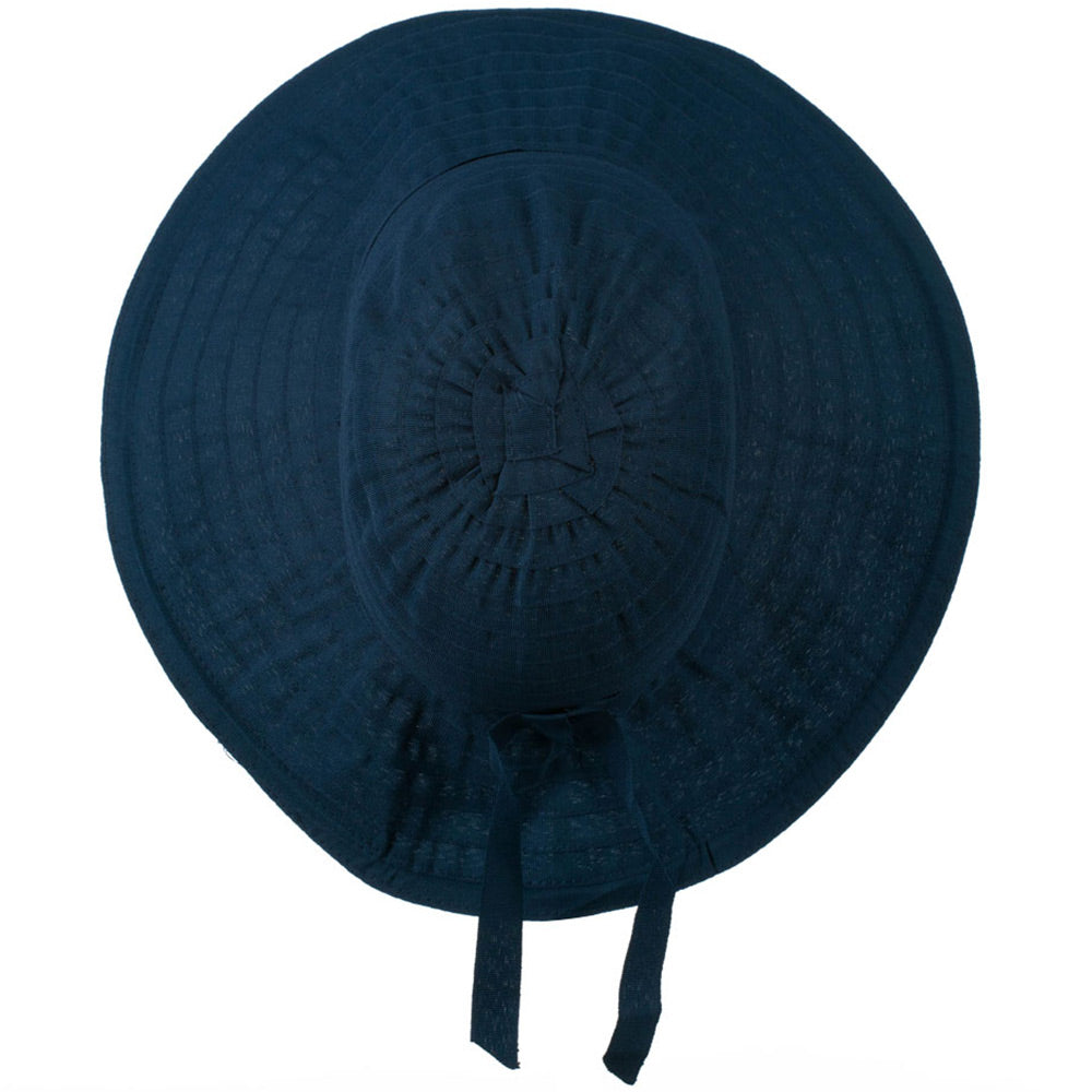 Women's Bucket Shaped Hat with Ribbon