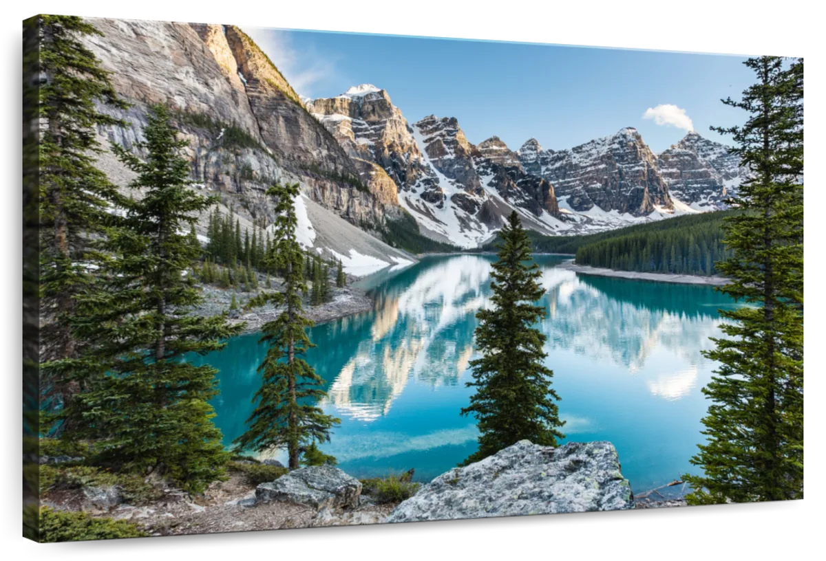 Moraine Lake Reflections Wall Art