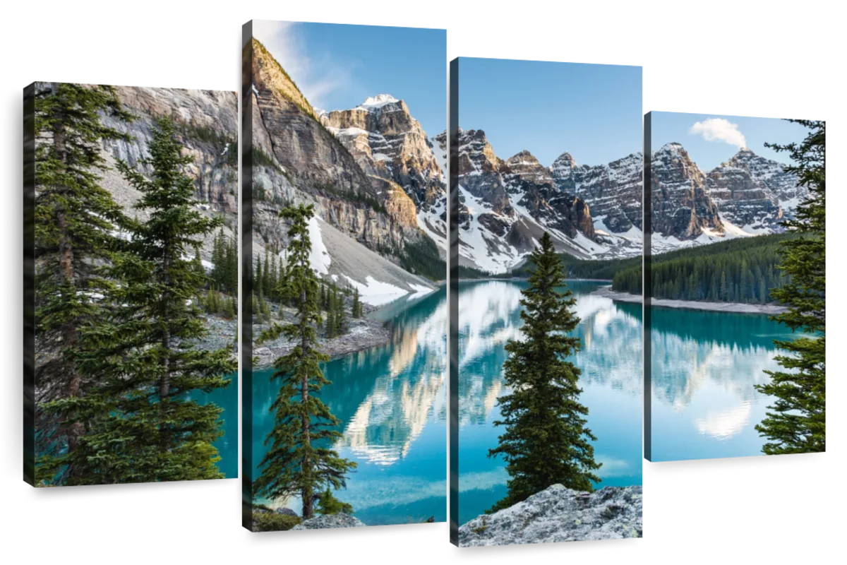 Moraine Lake Reflections Wall Art