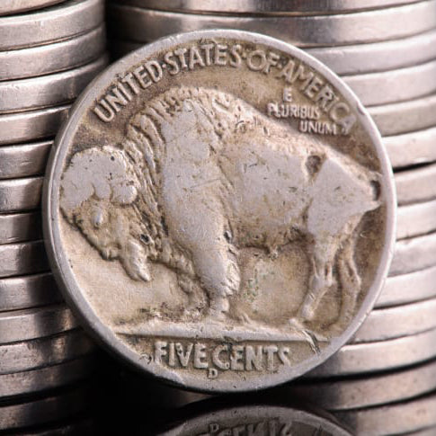 2" x 3" Buffalo Nickel Tactical Patch