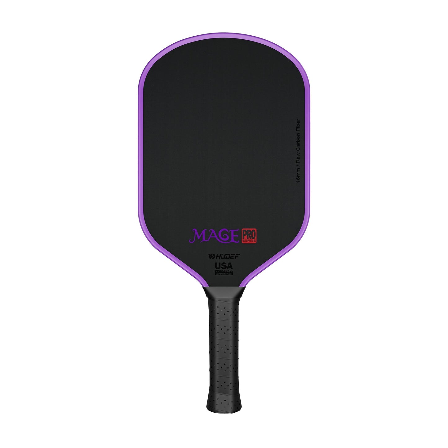 Hudef Mage Pro™ Gen 1 Thermoformed Hybrid Pickleball Paddle (Carbon Fiber) (Includes paddle cover)