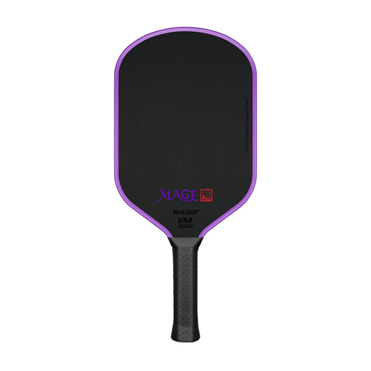 Hudef Mage Pro™ Gen 1 Thermoformed Hybrid Pickleball Paddle (Carbon Fiber) (Includes paddle cover)