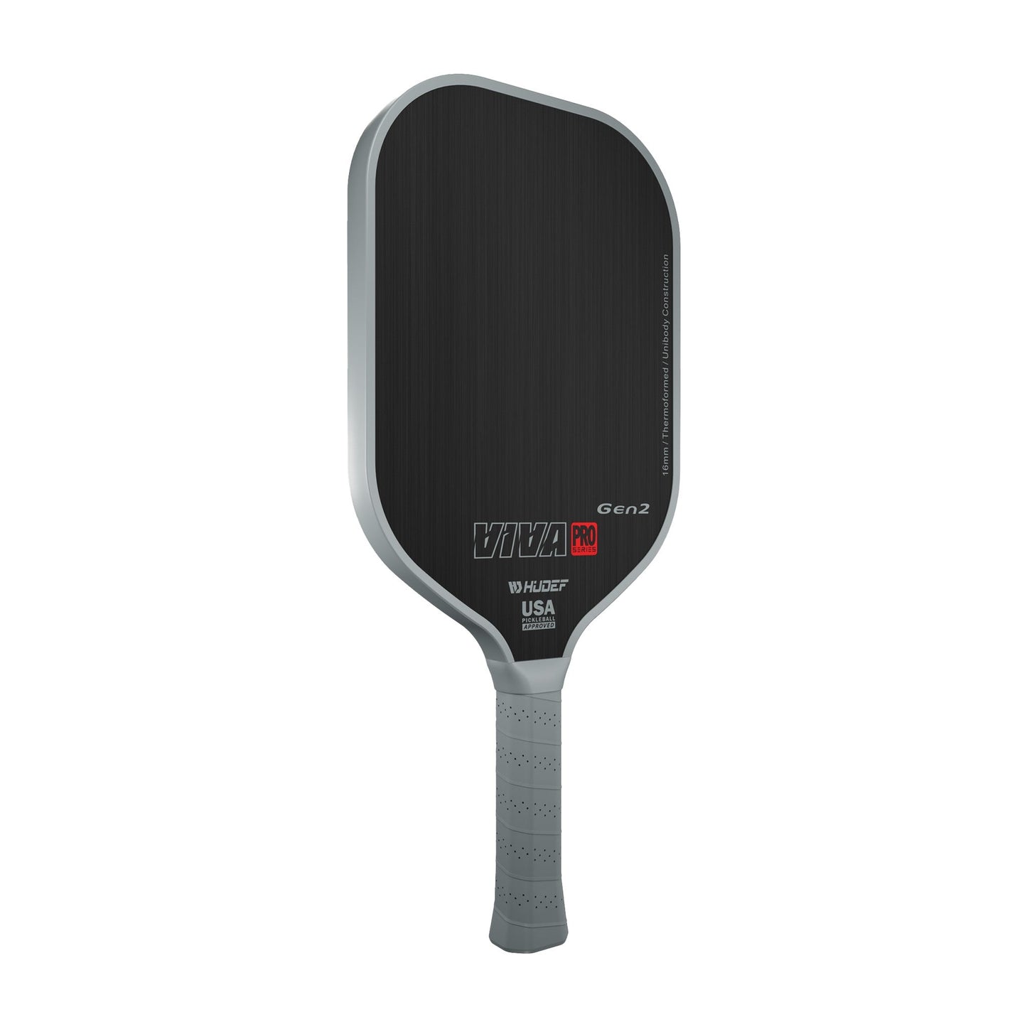 Hudef Viva Pro™ Gen2 Elongated Thermoformed Pickleball Paddle (Carbon Fiber)